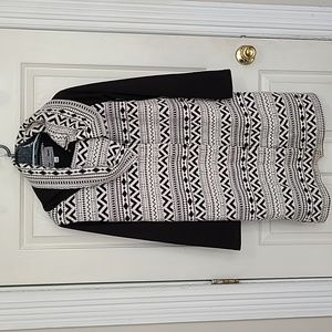 Tammy Beauvais b&w duster/dress